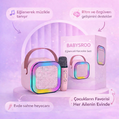 Babysroo Eğlenceli Karaoke Seti