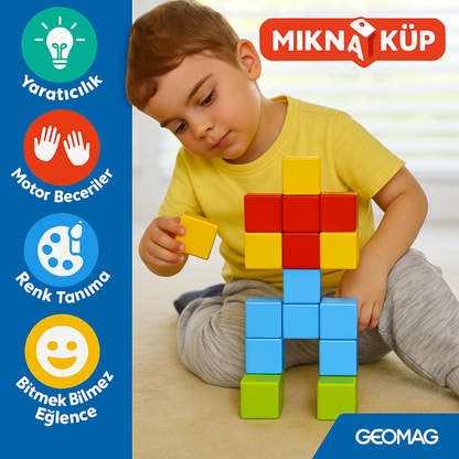 Babysroo™ Magniküp Çocuklar İçin Yaratıcı Manyetik Yapı Blokları