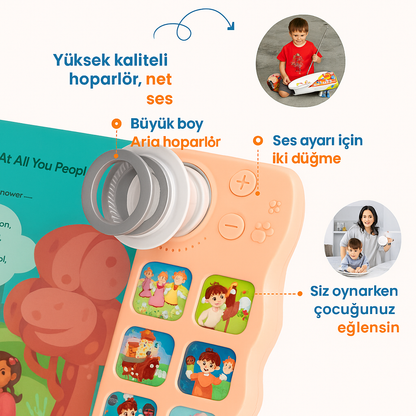 Babysroo™ Eğitici Hikayeleri Sesli Kitap Paketi - Dijital Boyama Kitabı