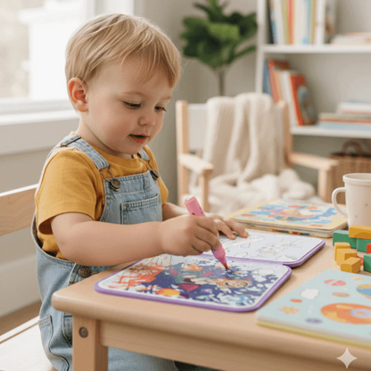 Babysroo™ Dağınıklık Yapmayan  Su Boyama Kitabı