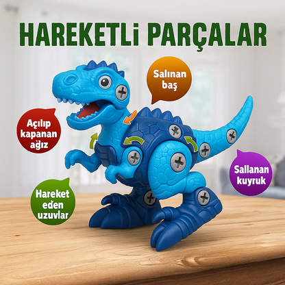 Babysroo™ Dinozor STEM Yapım Oyuncak Seti