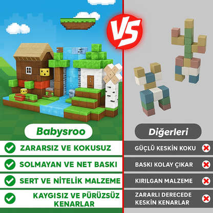 Babysroo™  Manyetik Yapı Blokları