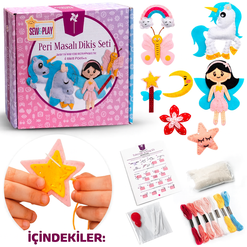 Babysroo™ Peri Masalı Dikiş Seti