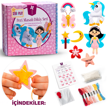 Babysroo™ Peri Masalı Dikiş Seti